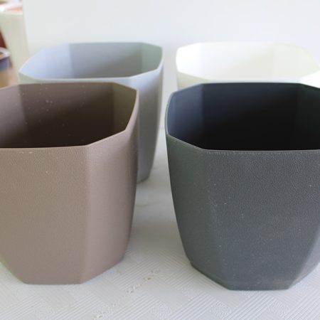 NEW SQUARE POT SINGLE PIECE